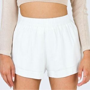 princess polly linen shorts